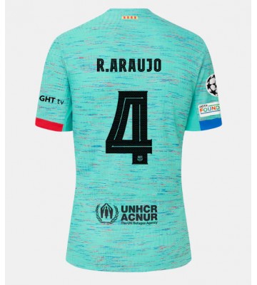 Barcelona Ronald Araujo #4 Tercera Equipación 2023-24 Manga Corta